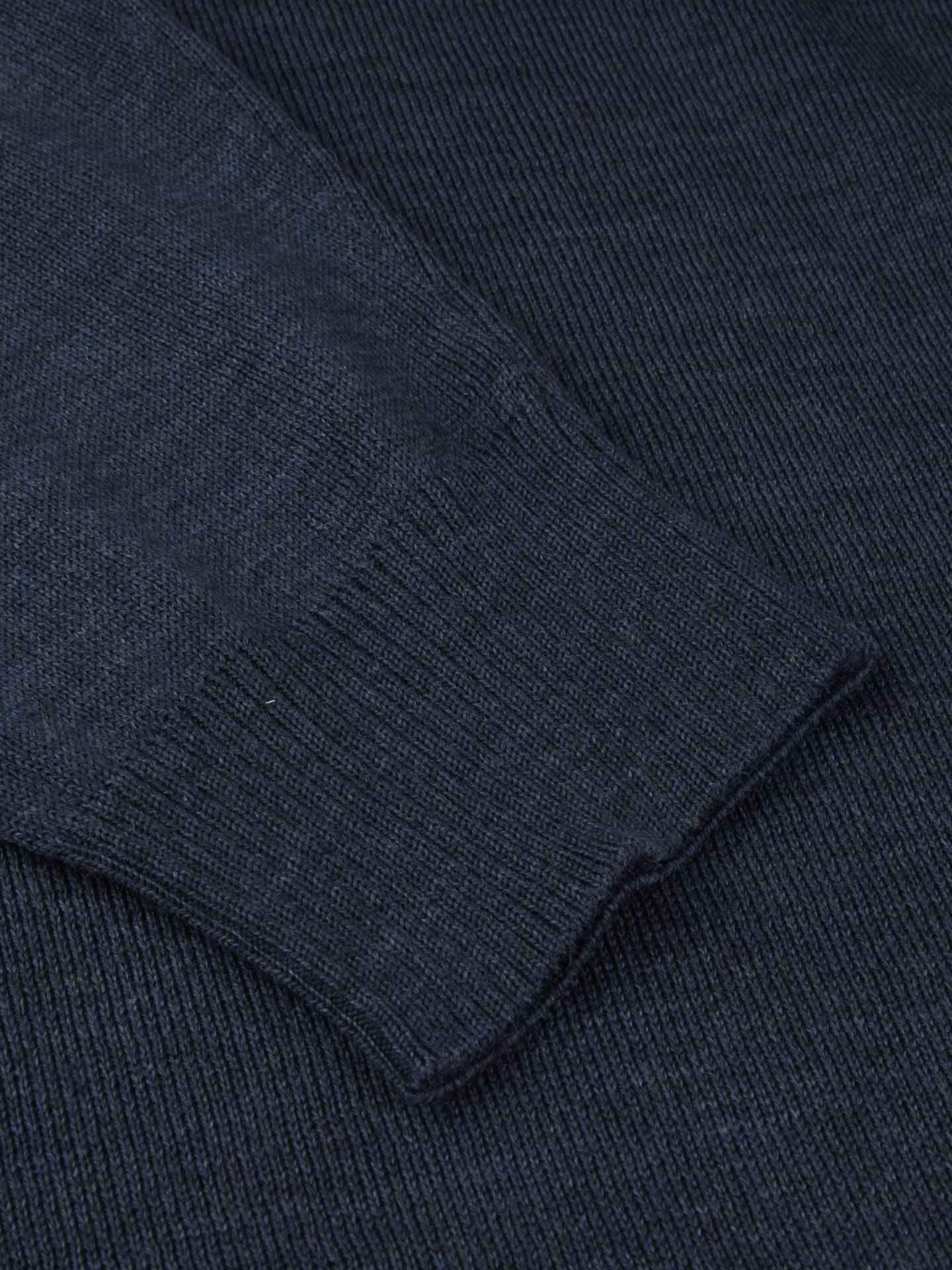 Half Zip Tröja i Merinoull