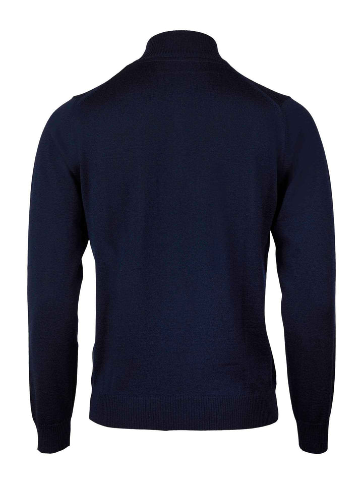 Half Zip Tröja i Merinoull