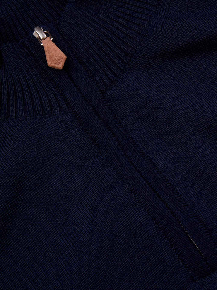 Half Zip Tröja i Merinoull