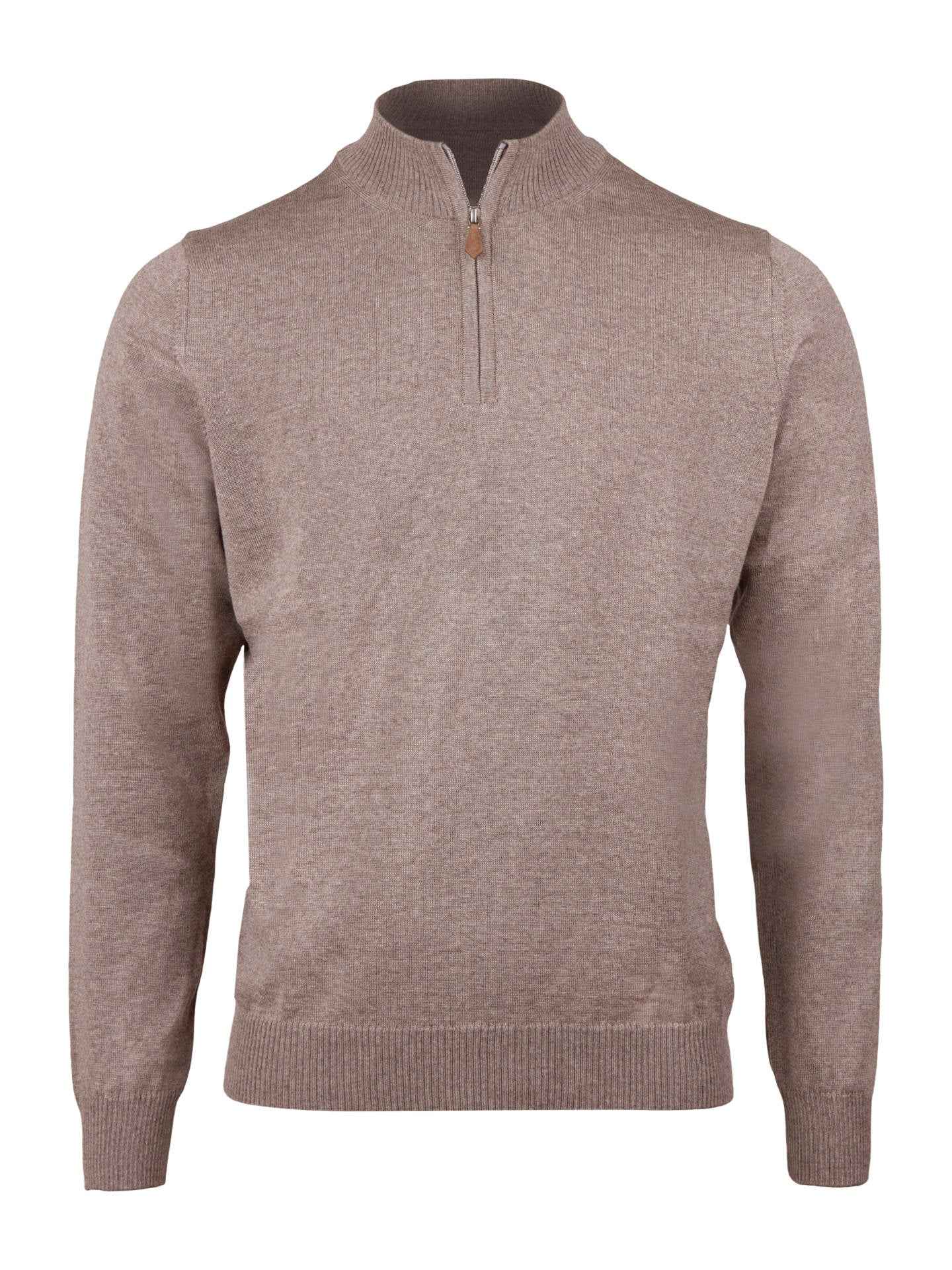 Half Zip Tröja i Merinoull