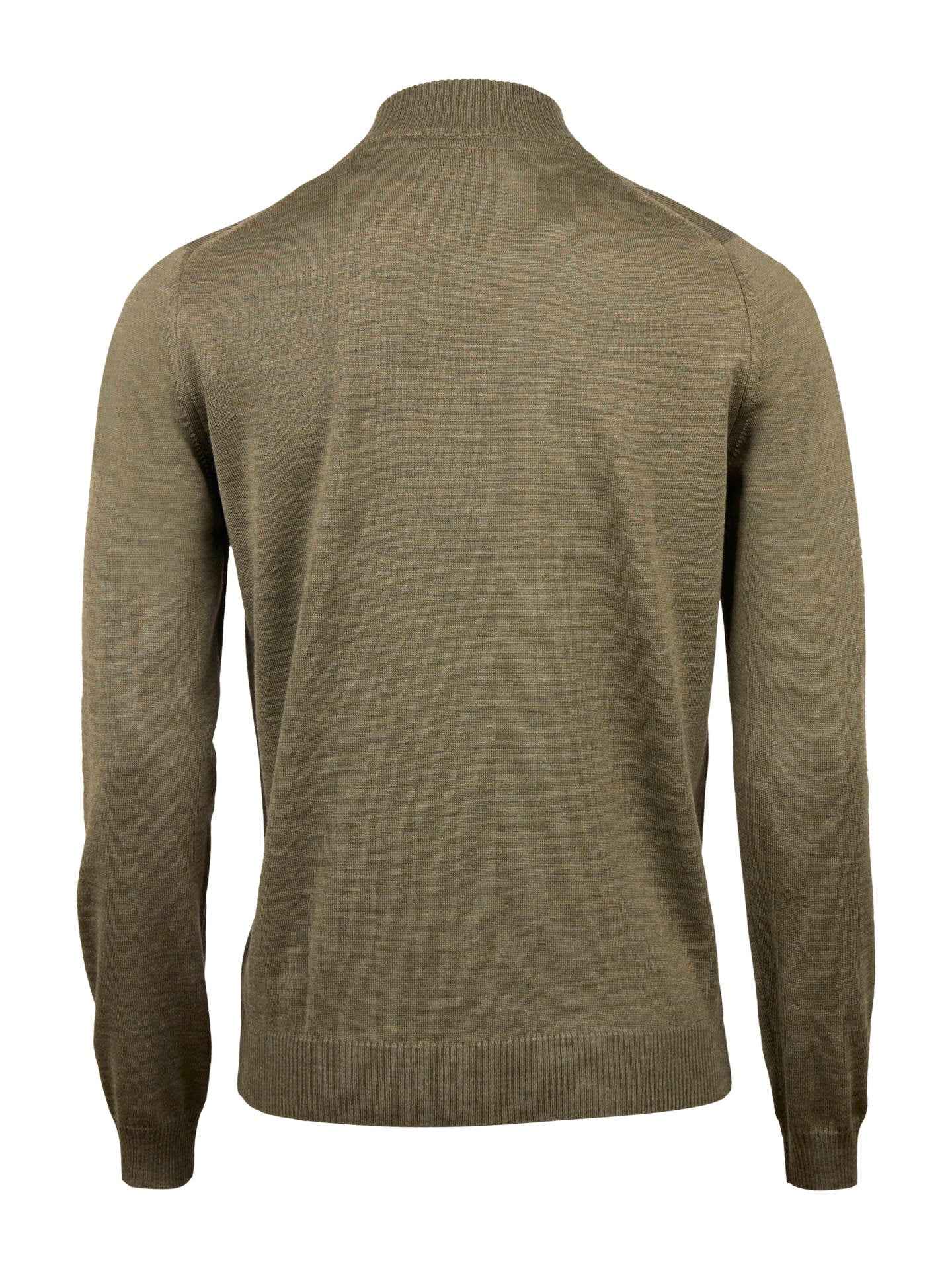 Half Zip Tröja i Merinoull