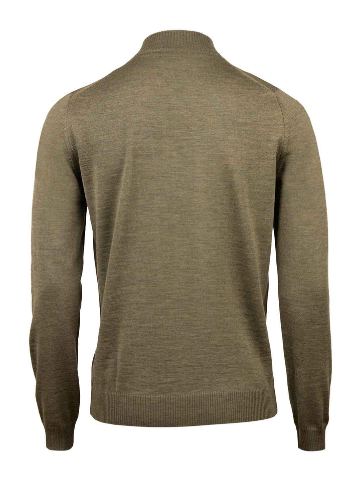 Half Zip Tröja i Merinoull