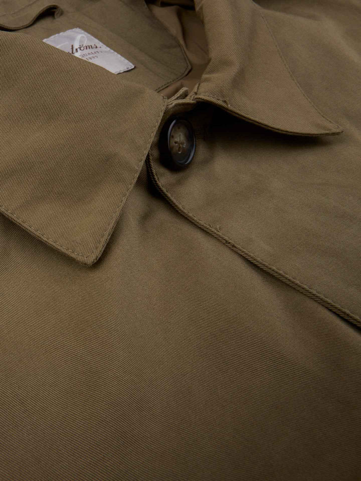Grön Cotton Twill Väst