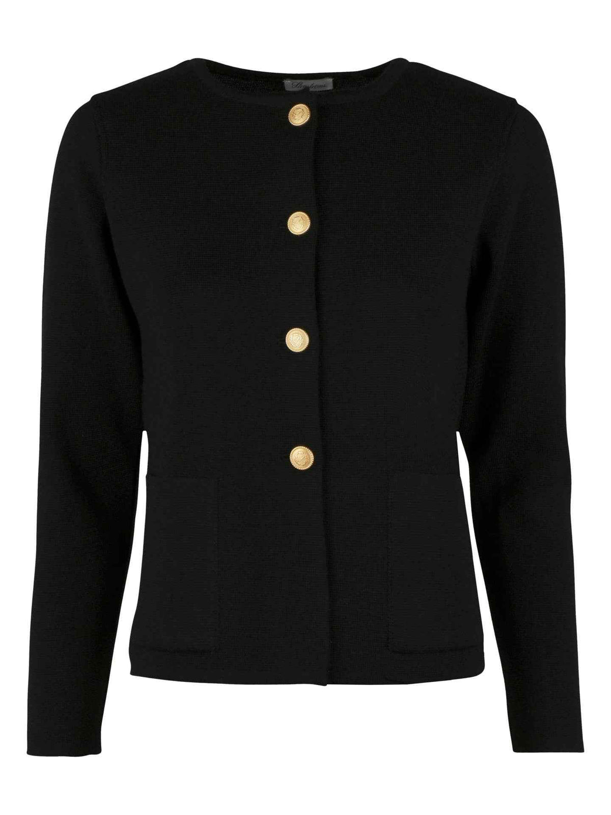 Stina Merinoull Cardigan - Svart