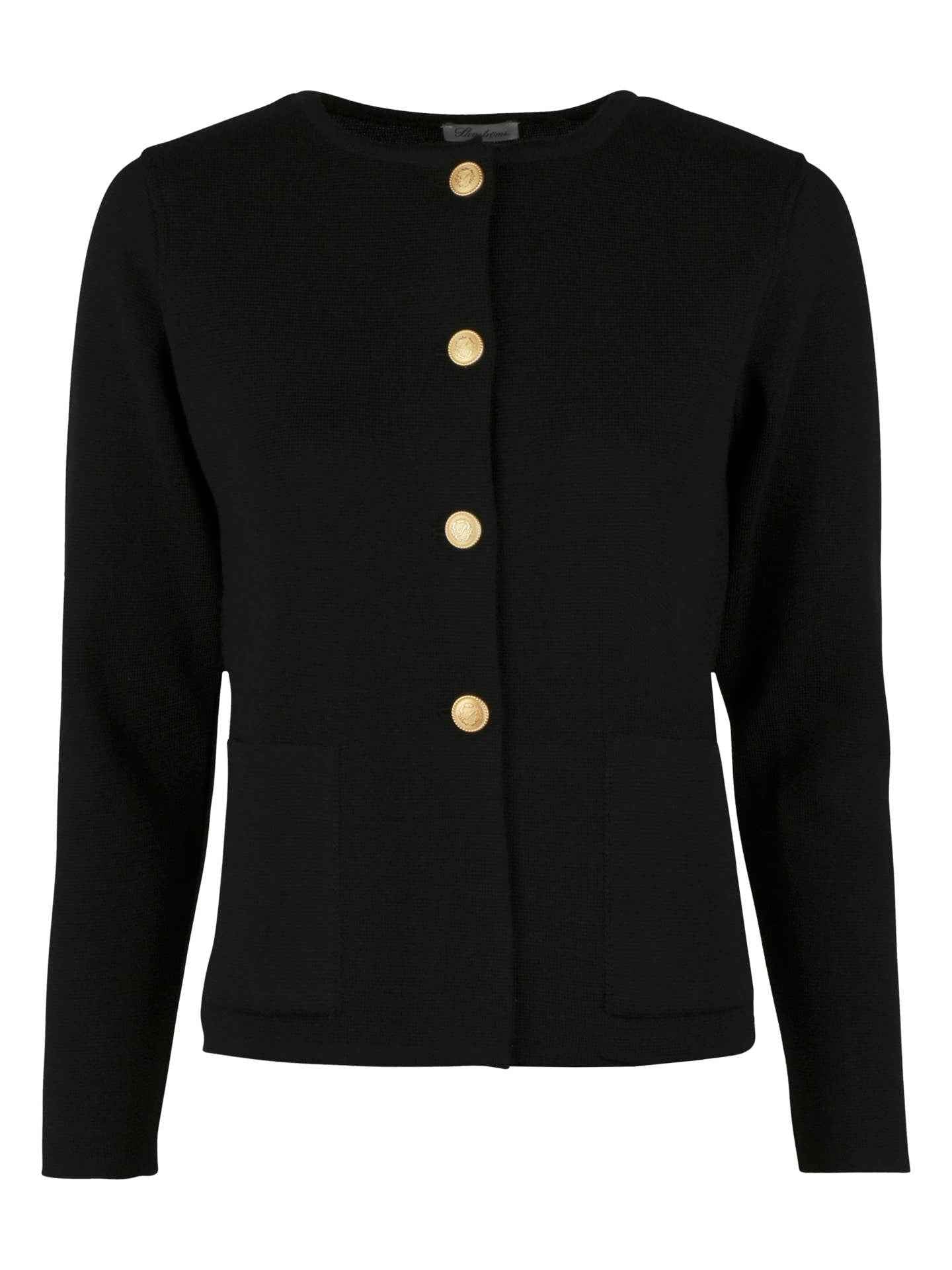 Stina Merinoull Cardigan - Svart