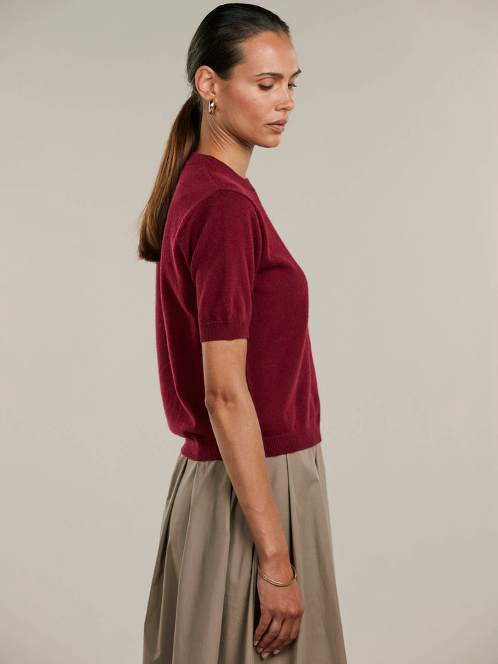 Janet Kashmirtröja, Kort ärm - Stenströms Store