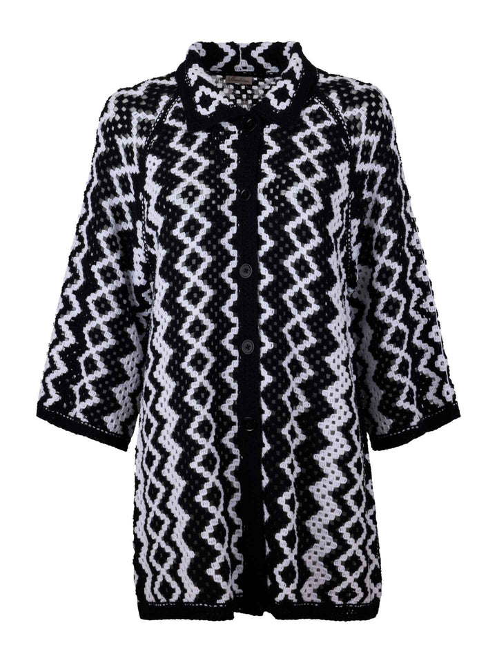 Lily-Rose Lång Openwork Kofta