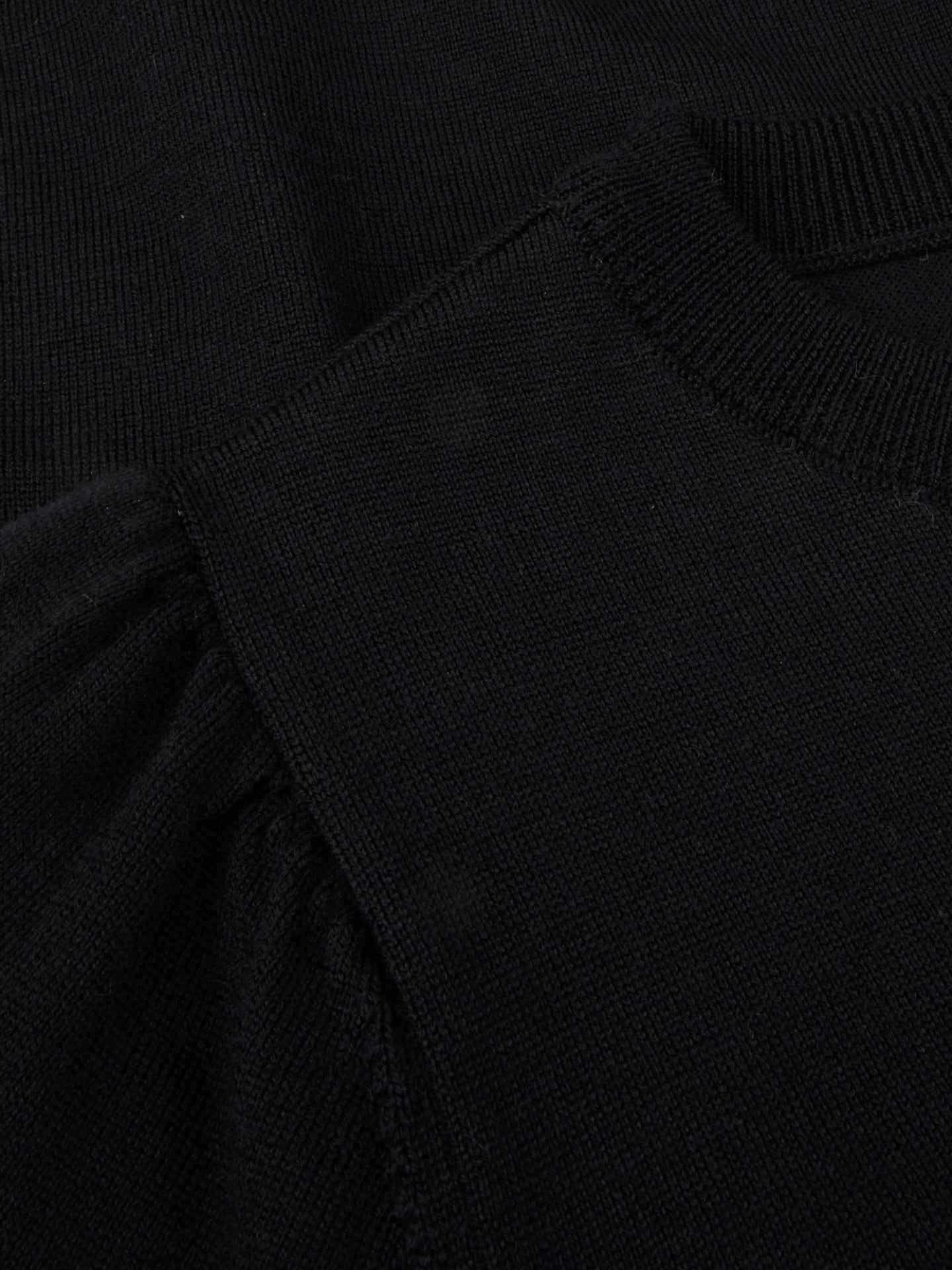 Marinblå Lydia Merinoull Kofta