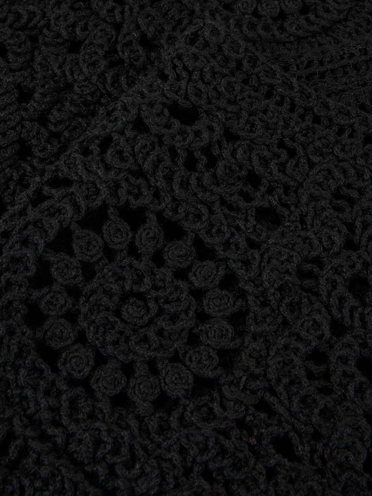 Lotta Openwork Virkad Kofta