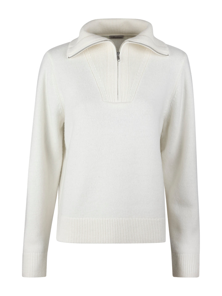 Off-white Myla Merinoull Ziptröja - Stenströms