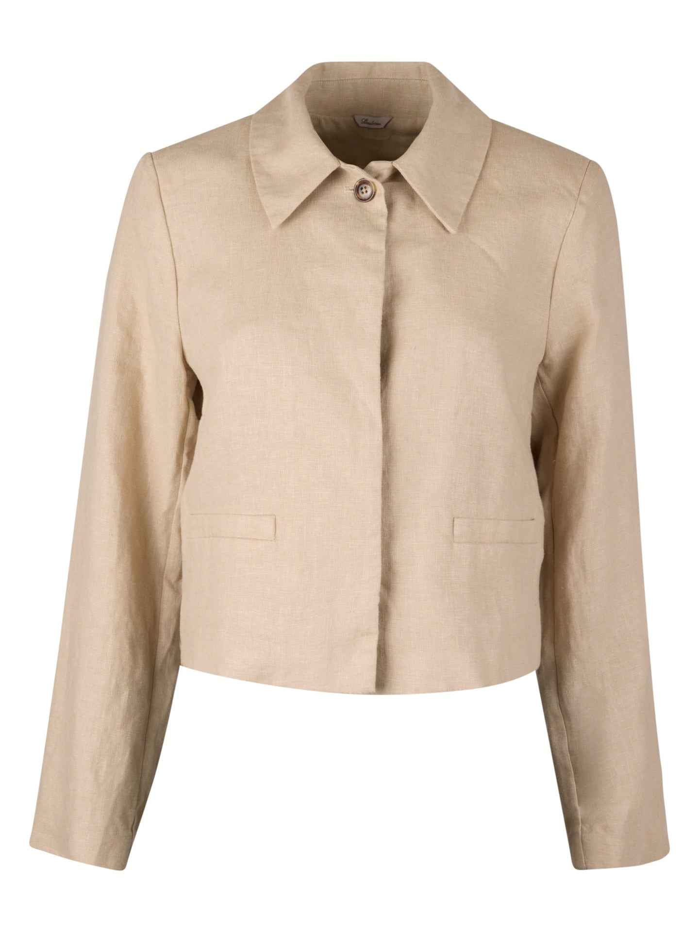 Beige Leia Linnejacka