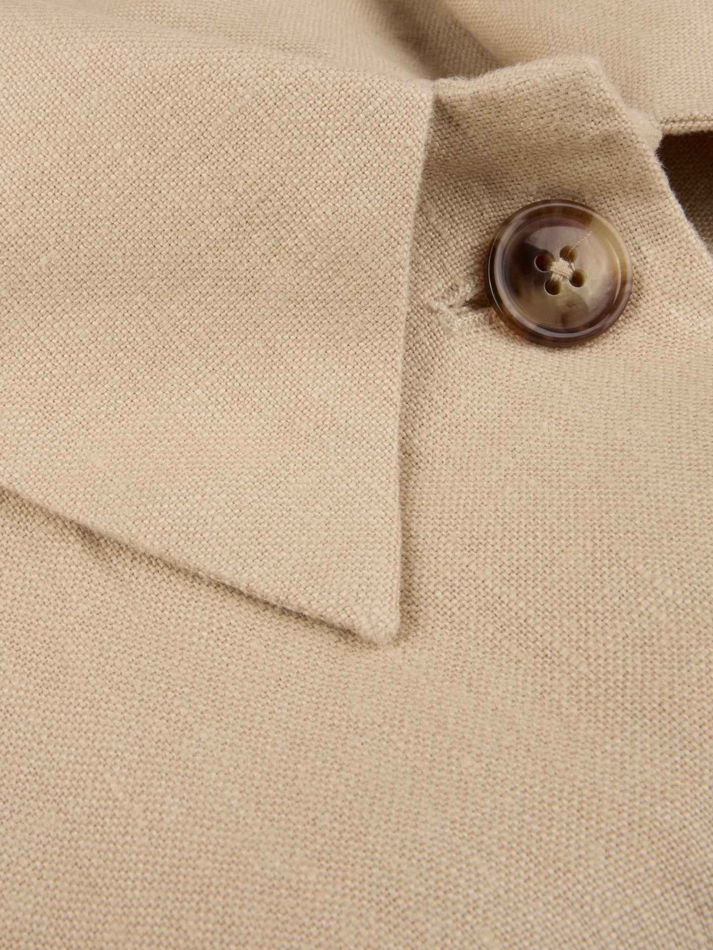Beige Leia Linnejacka