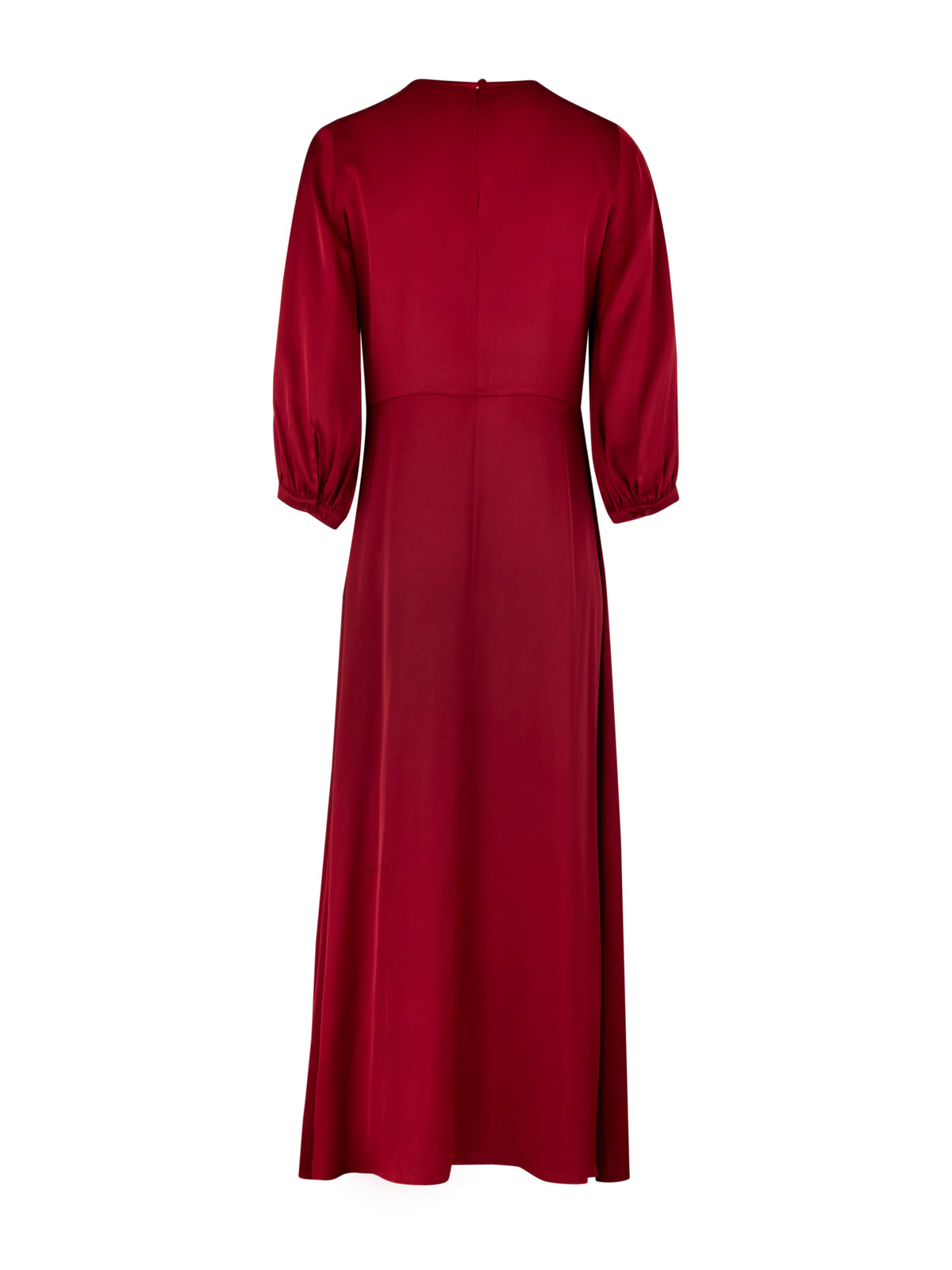 Red Miriam Silk Dress