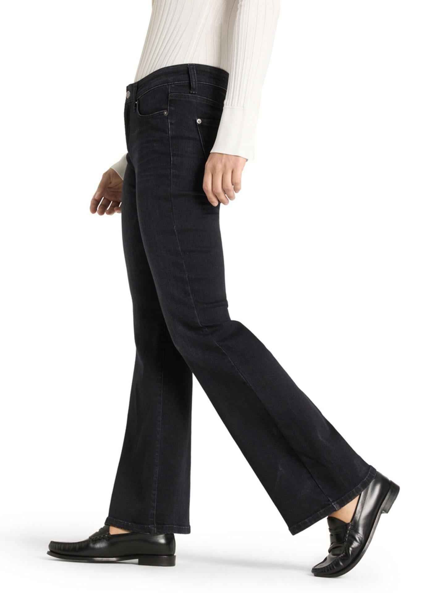 Paris Flared Washed Jeans