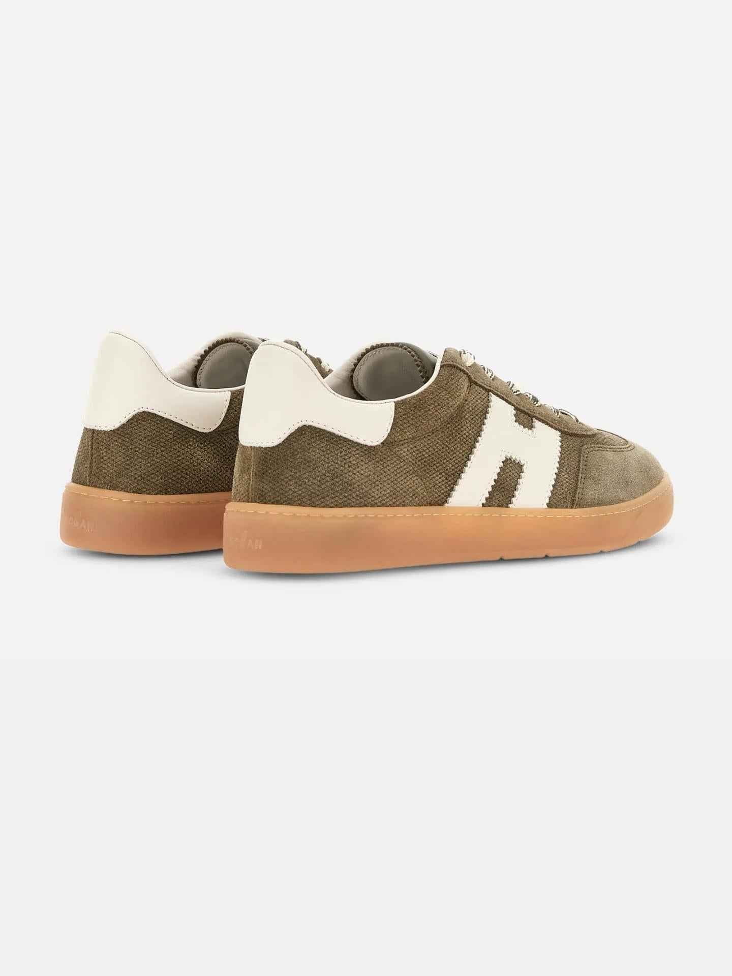 Green Hogan Cool Suede Sneaker
