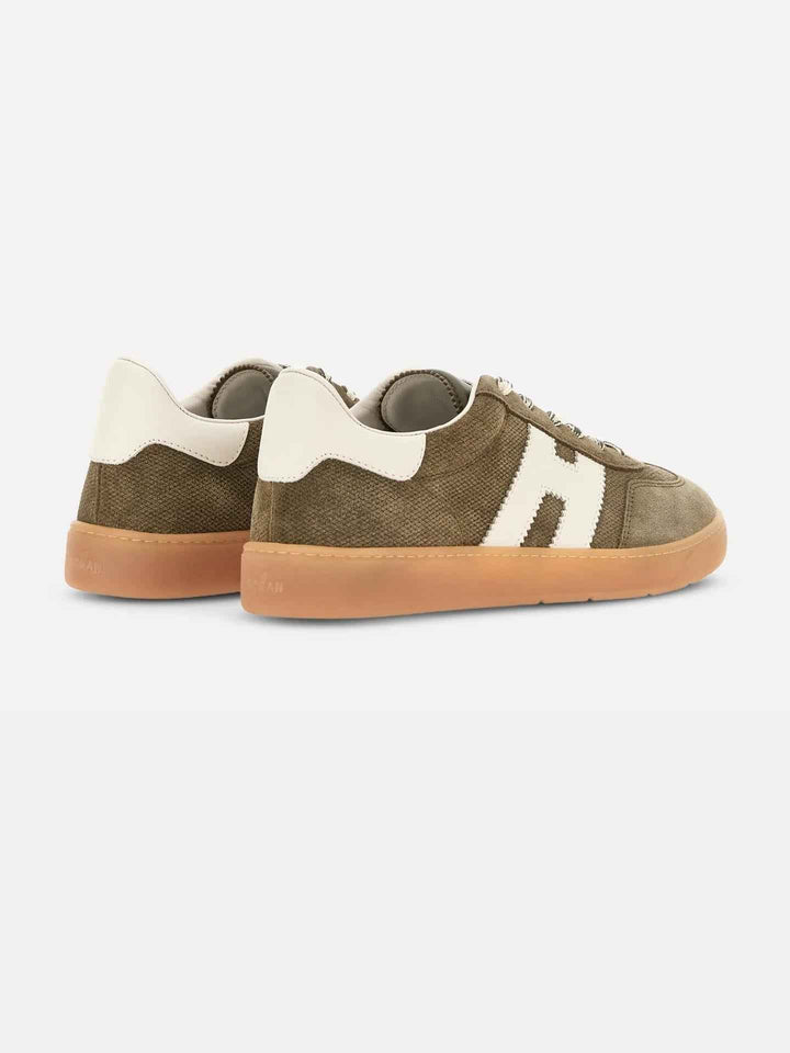 Green Hogan Cool Suede Sneaker