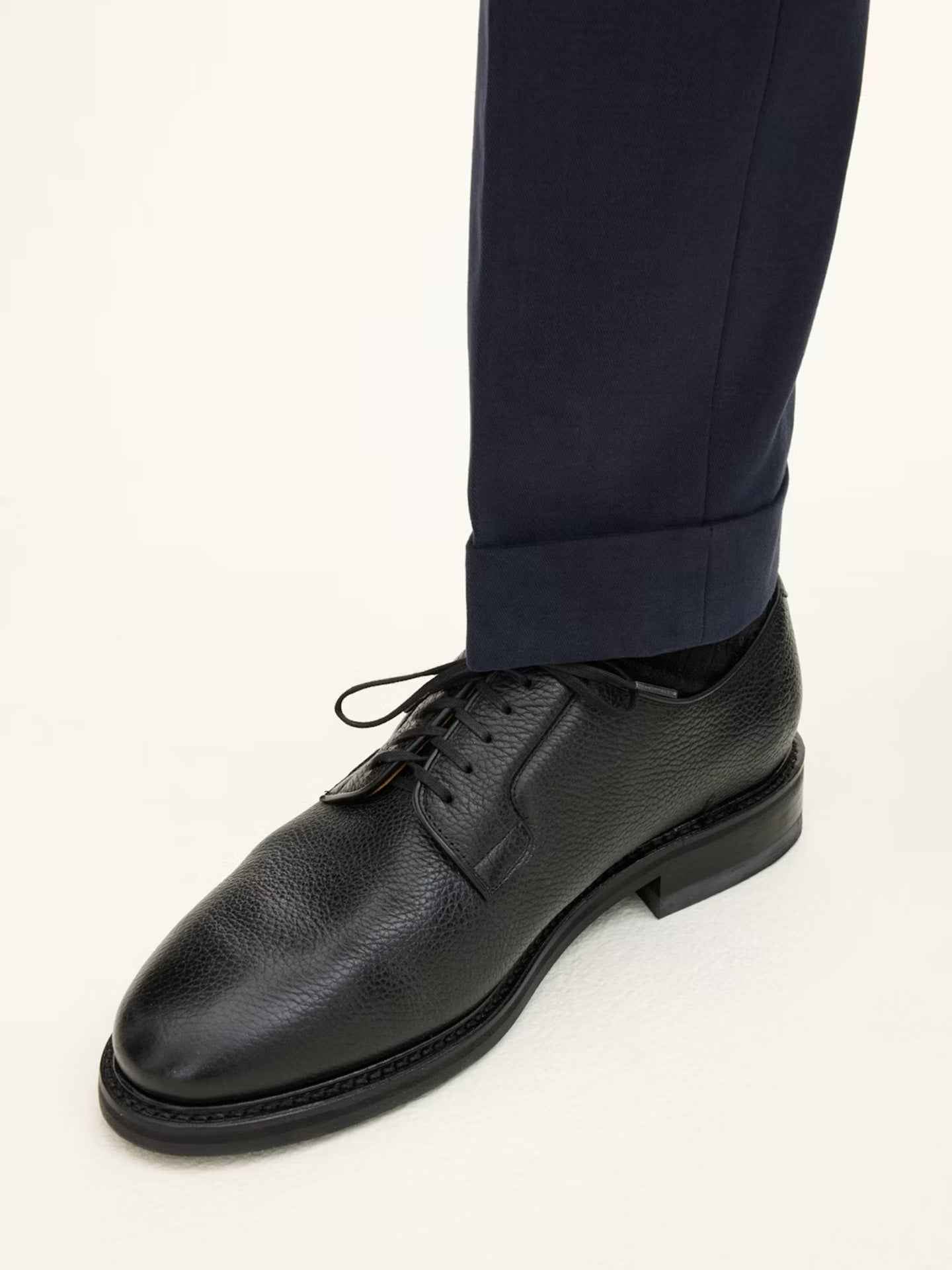 Denz Slim Fit Borstad Twillbyxa