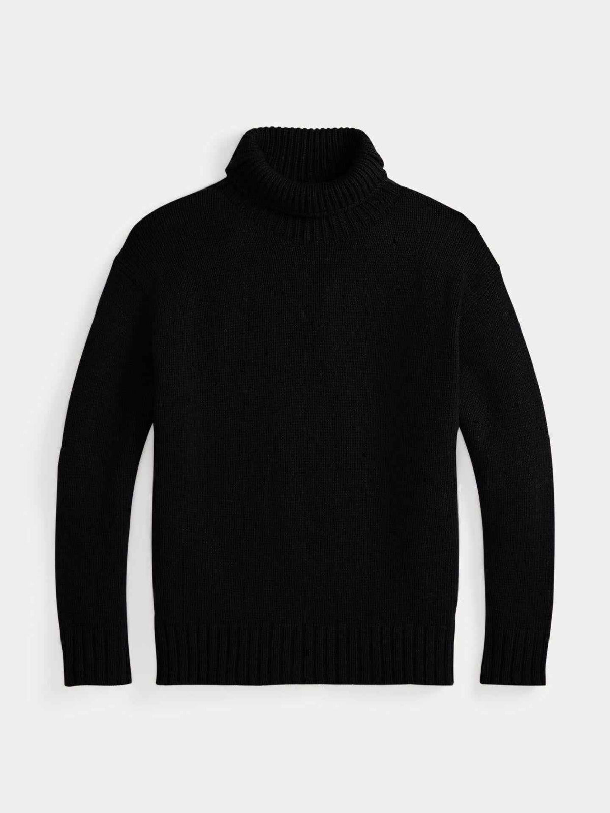 Oversize Chunky Polotröja i Ull