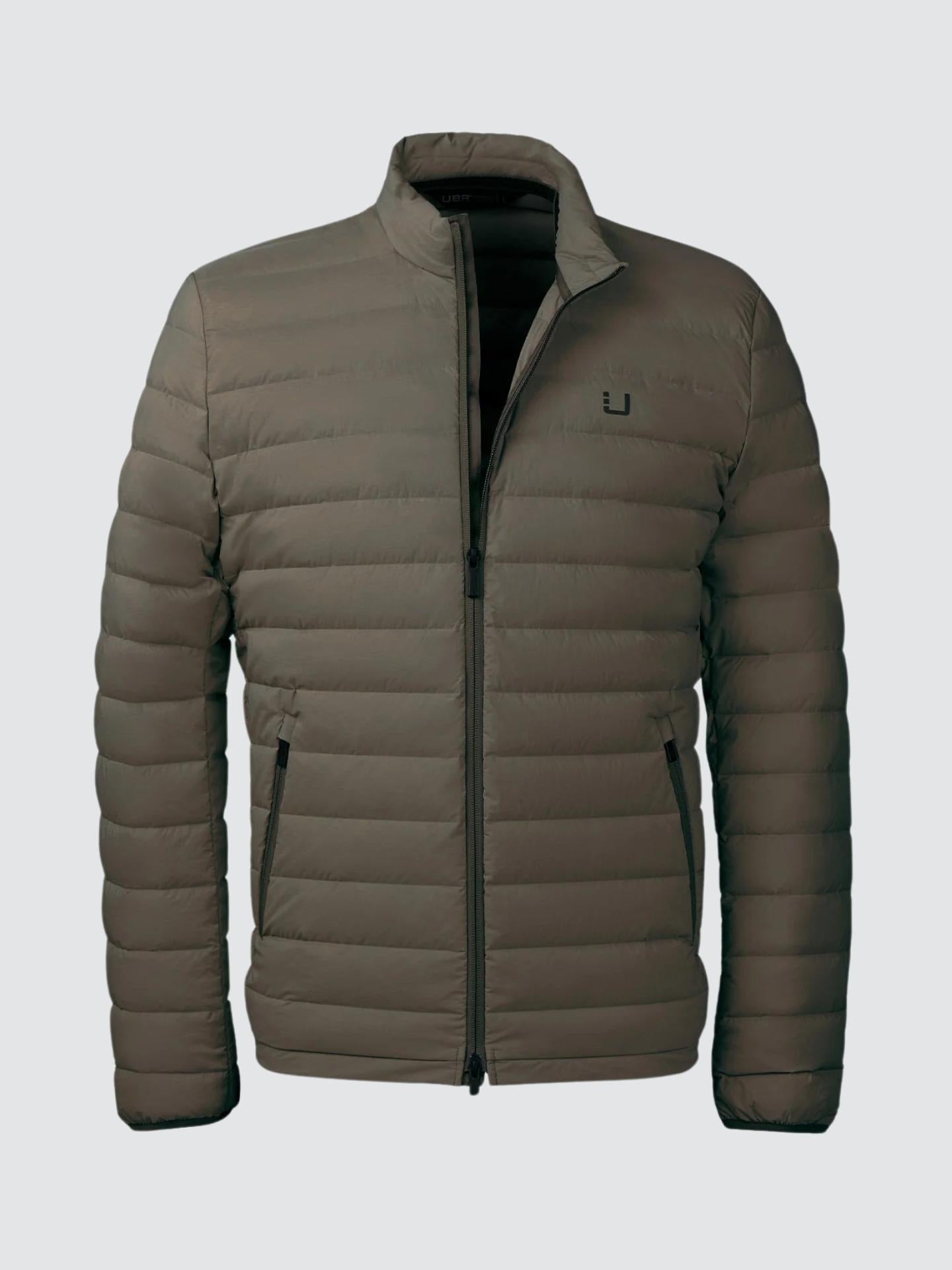 Green Lightweight Down Jacket - UBR