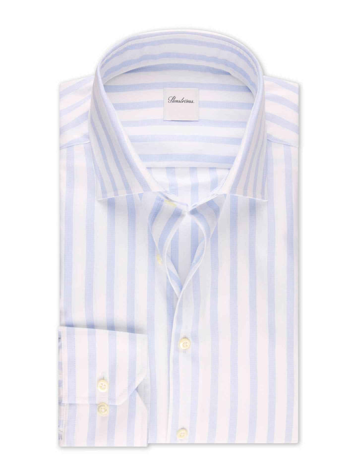 Regular Randig Twillskjorta