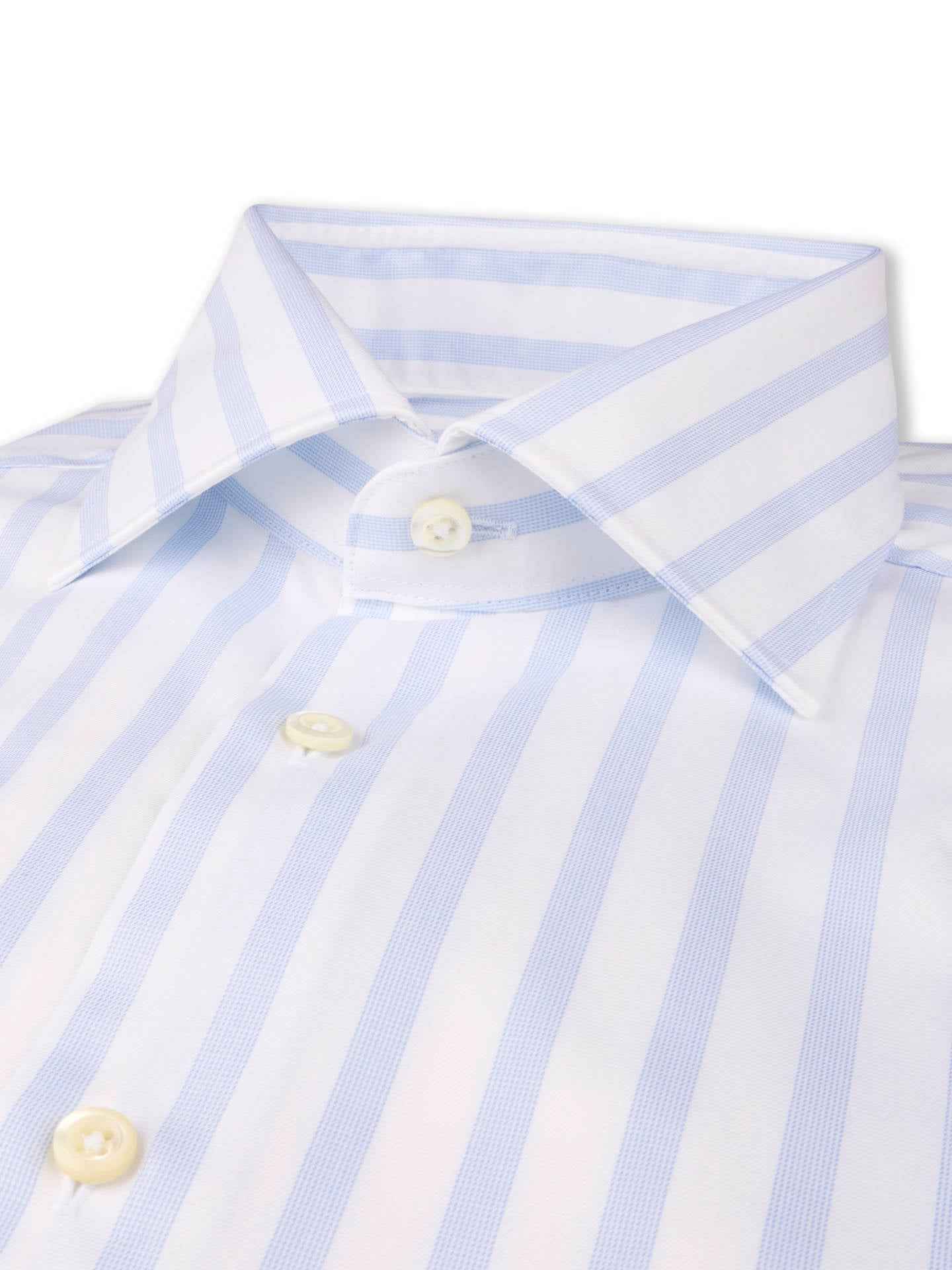 Regular Randig Twillskjorta