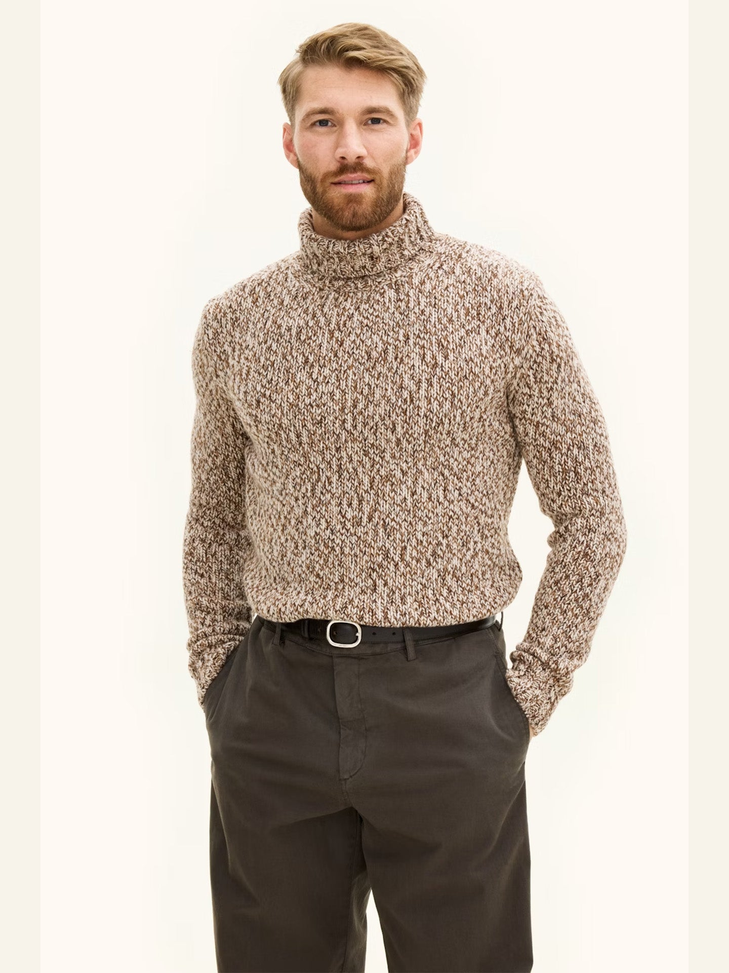 Polotröja i Ull och Bomull