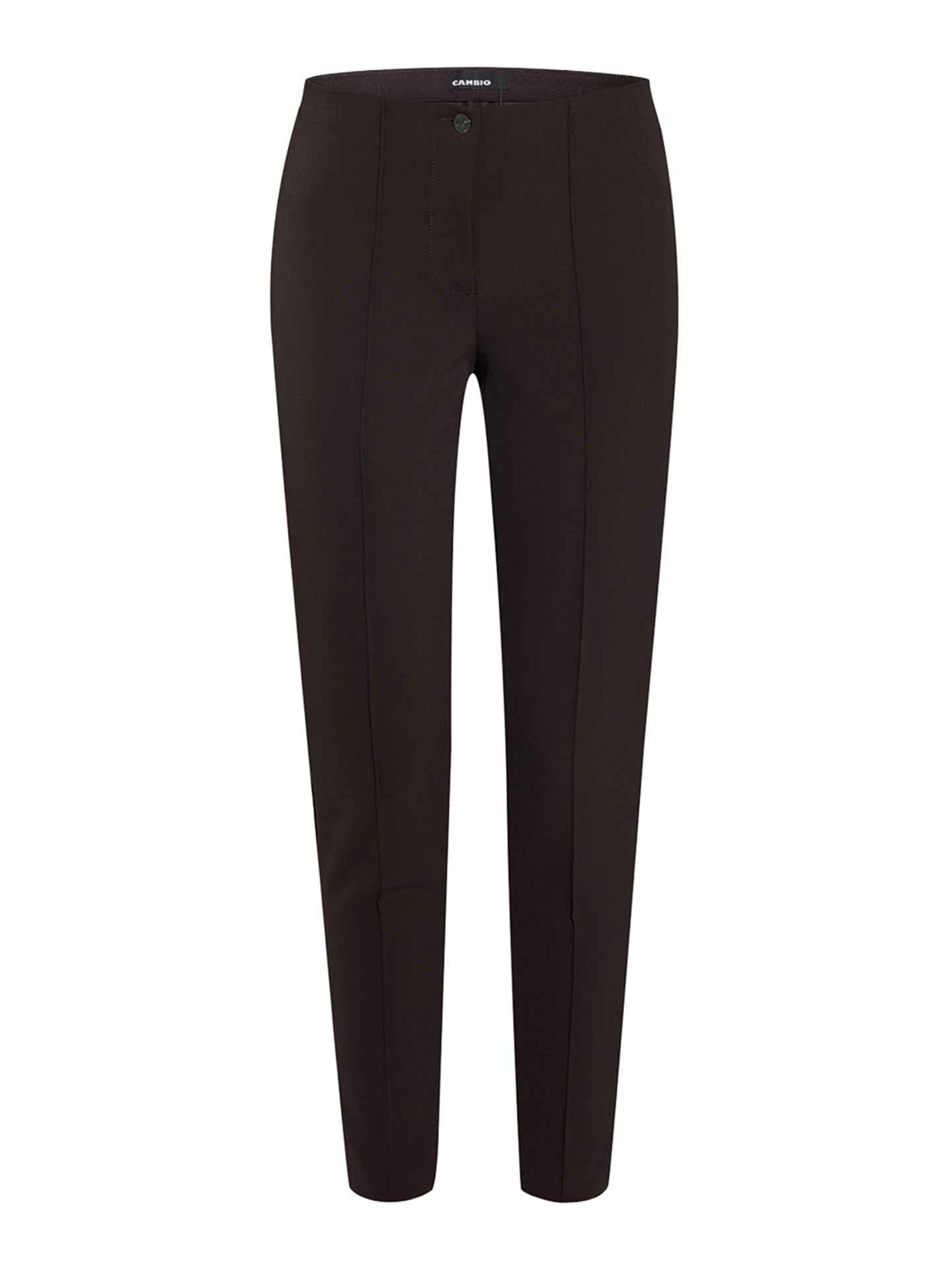 Mörkbrun Ros Ankellång Kostymbyxa - Cambio