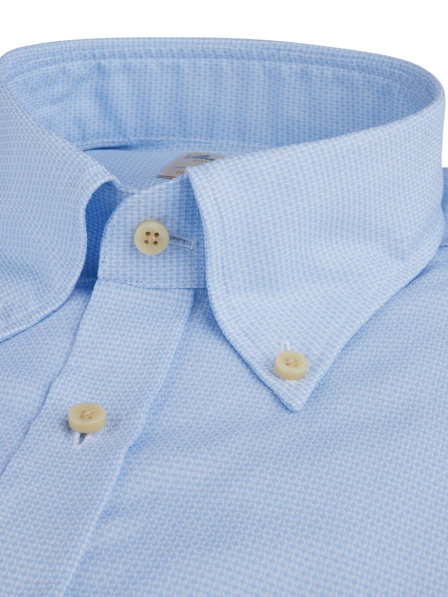 Light Blue FB Micro-structured Shirt