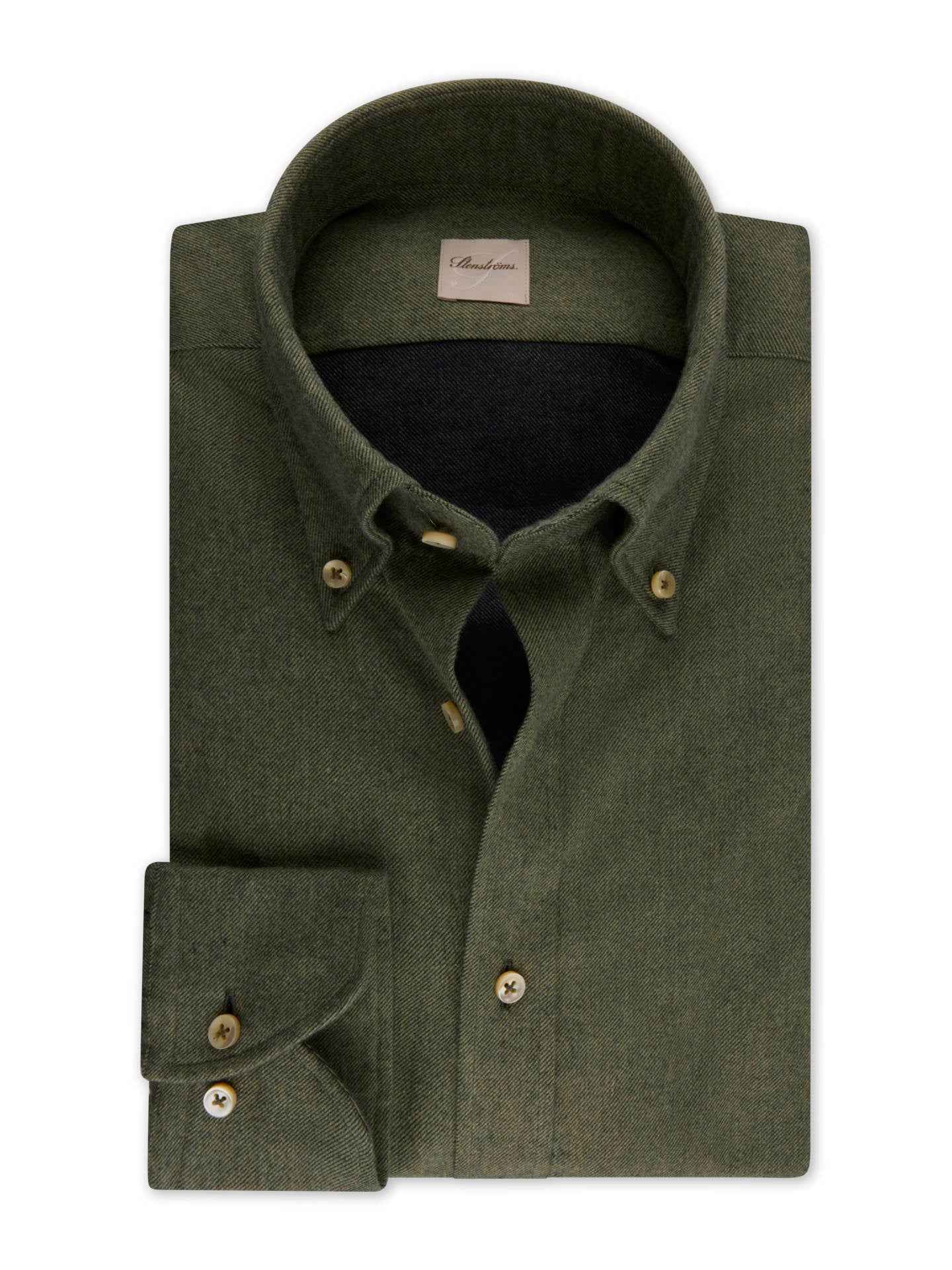 Regular Button Down Flanellskjorta