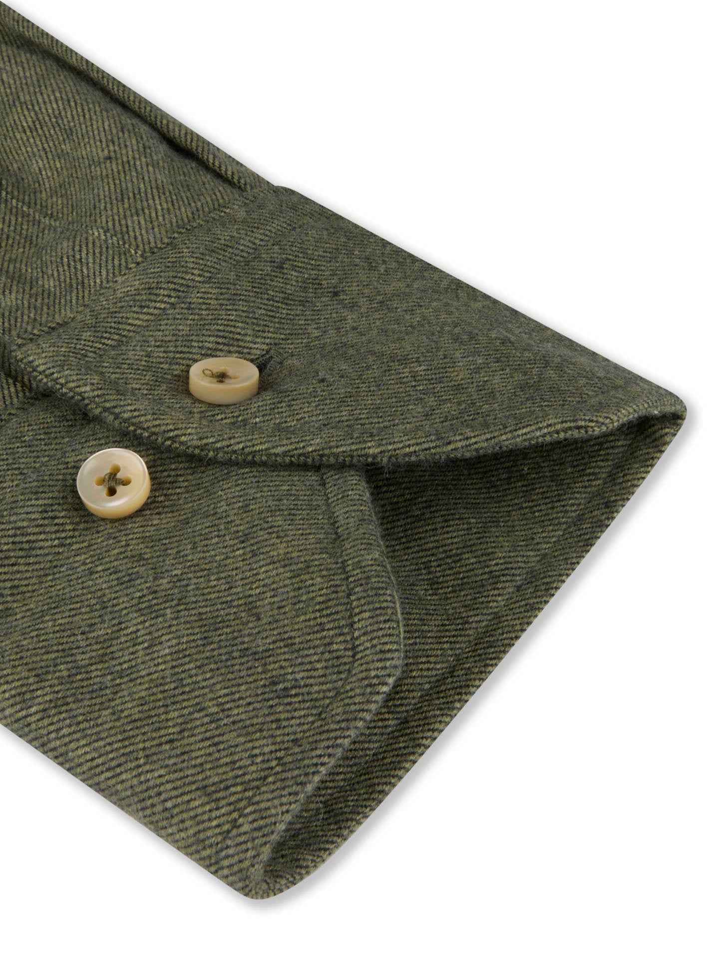 Regular Button Down Flanellskjorta