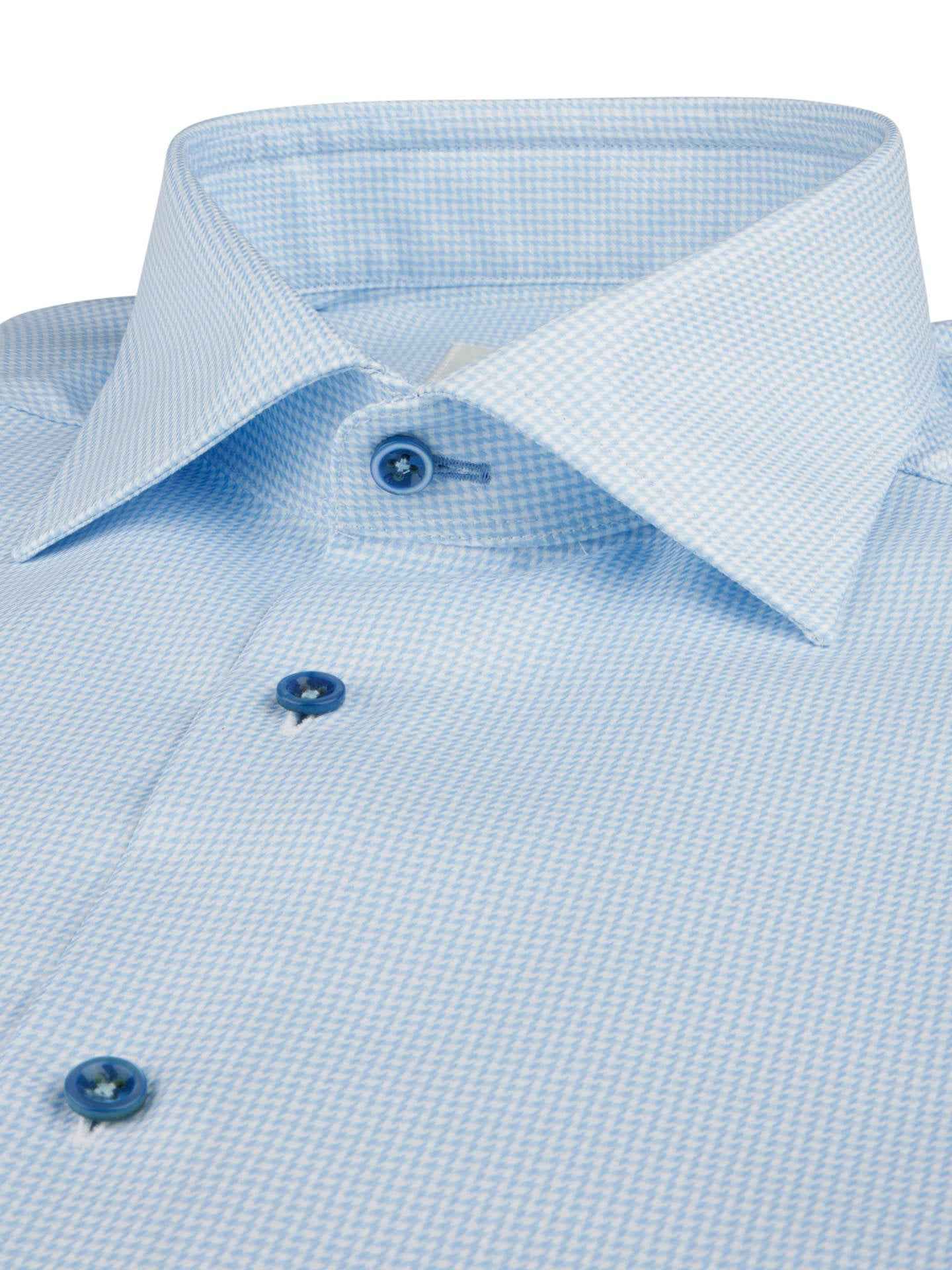 Slimline Houndstooth Skjorta