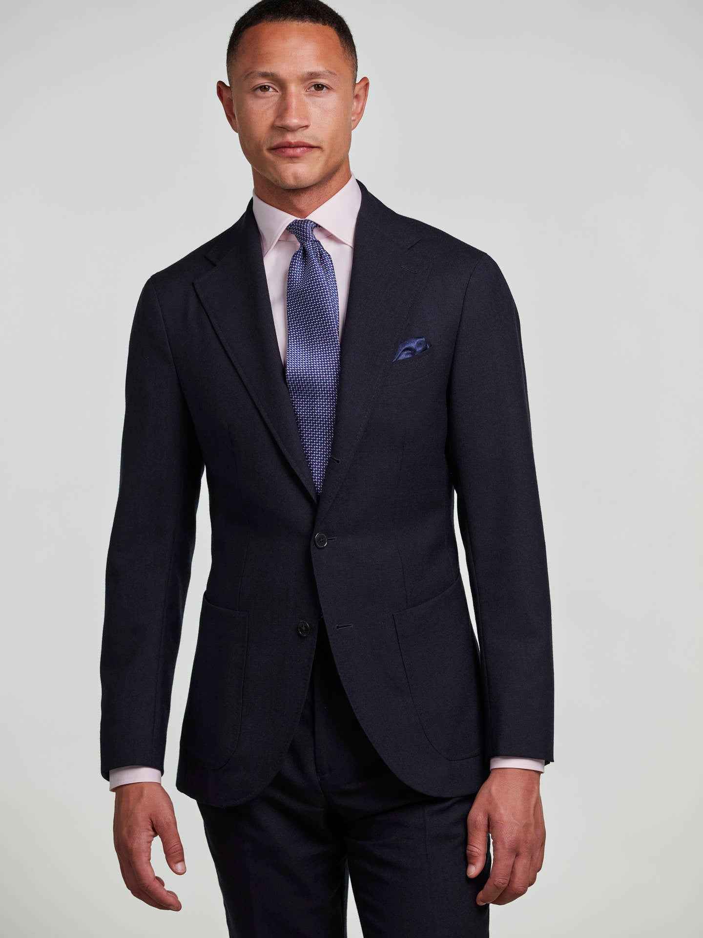 Regular Fit Twillskjorta