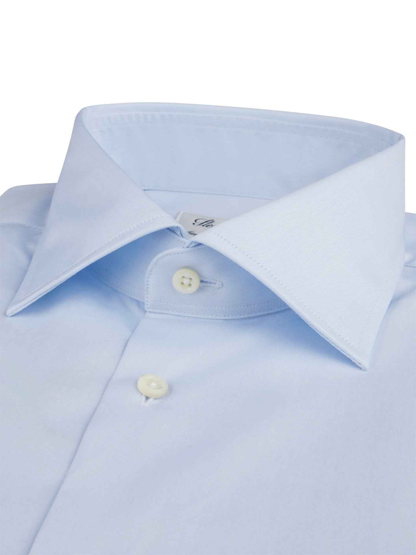 Regular Fit Twillskjorta, Dubbel Manschett