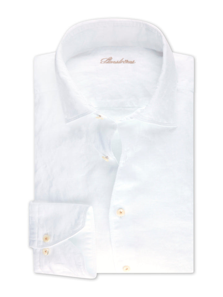 Regular Fit Linneskjorta - Vit