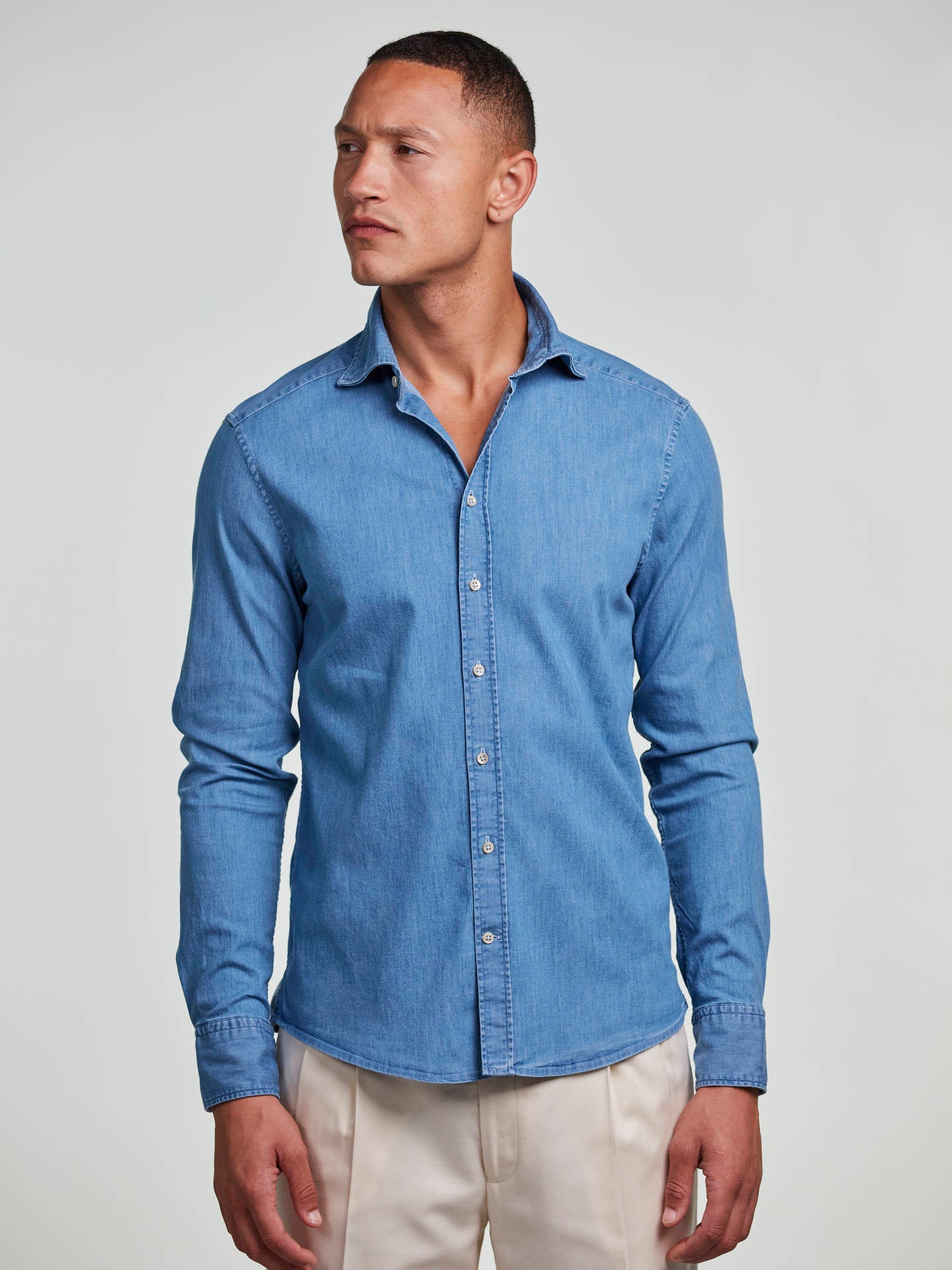 Regular Fit Denim Shirt 