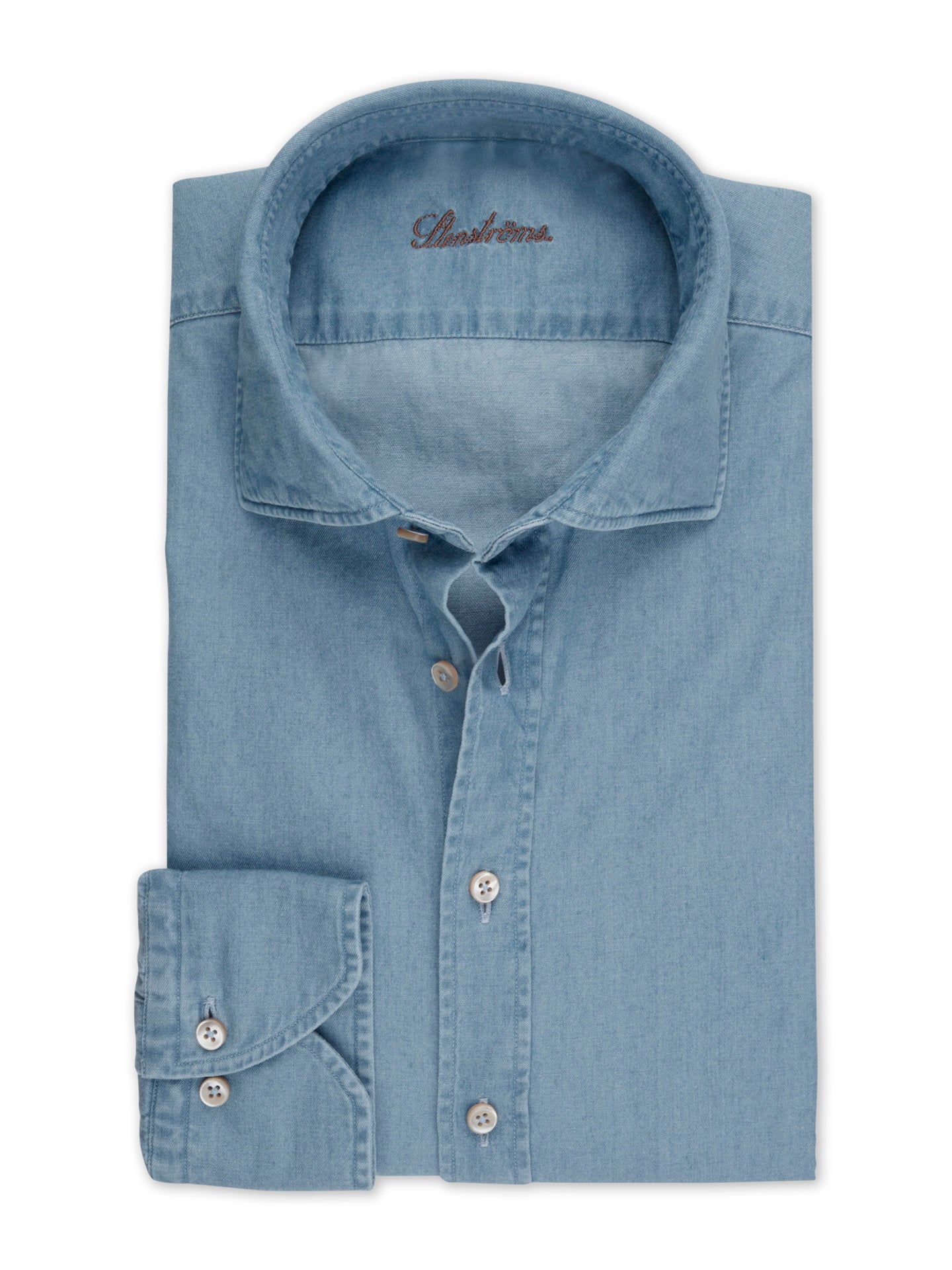 Slimline Denimskjorta - Stenströms Store