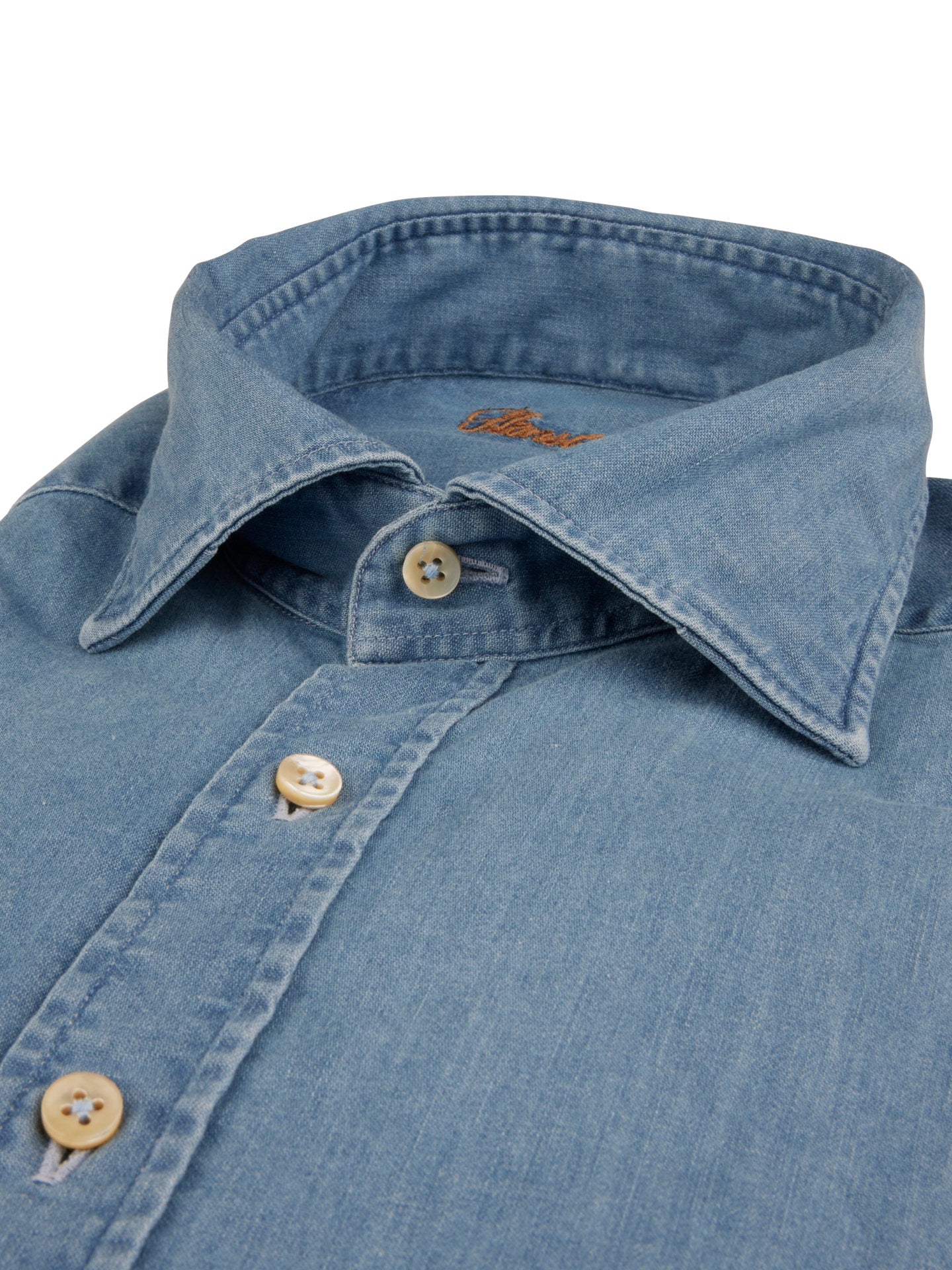 Slimline Denimskjorta - Stenströms Store