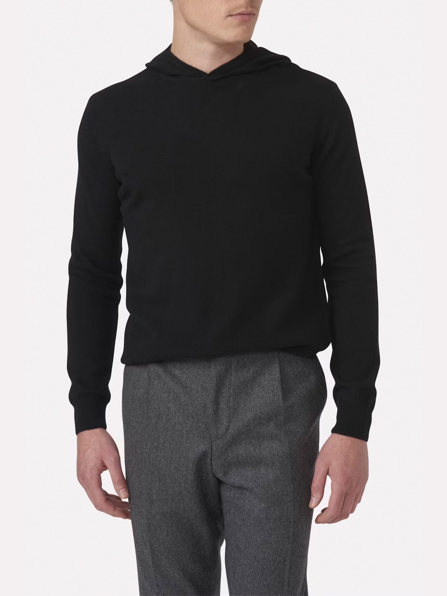 Pascal Stickad Hoodie i Ull