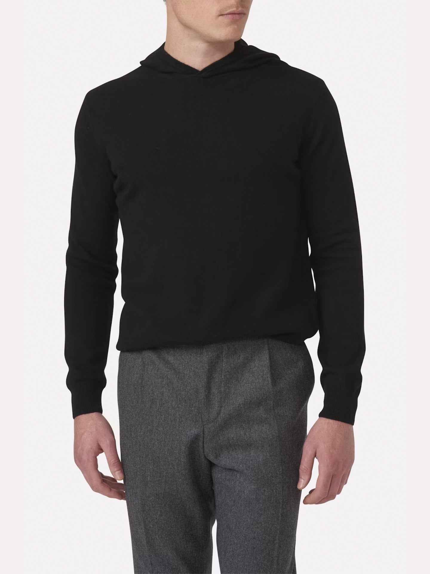 Pascal Stickad Hoodie i Ull