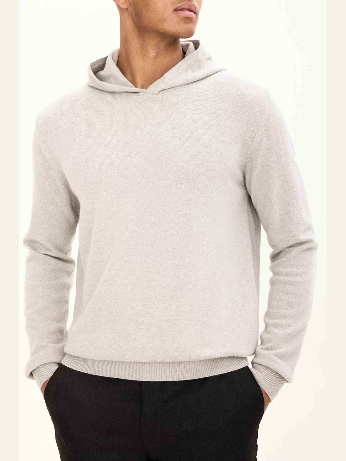 Pascal Stickad Hoodie i Ull
