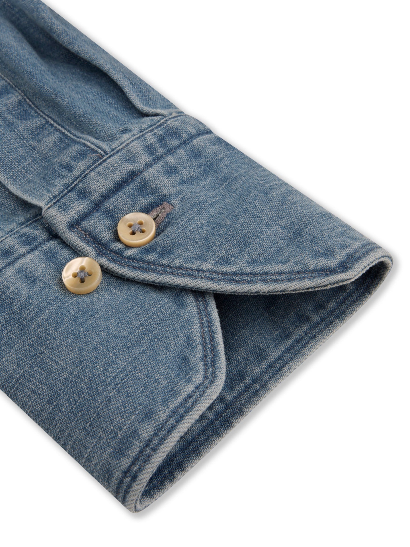 Regular Denimskjorta, Bröstfickor - Stenströms Store