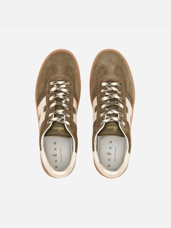 Green Hogan Cool Suede Sneaker