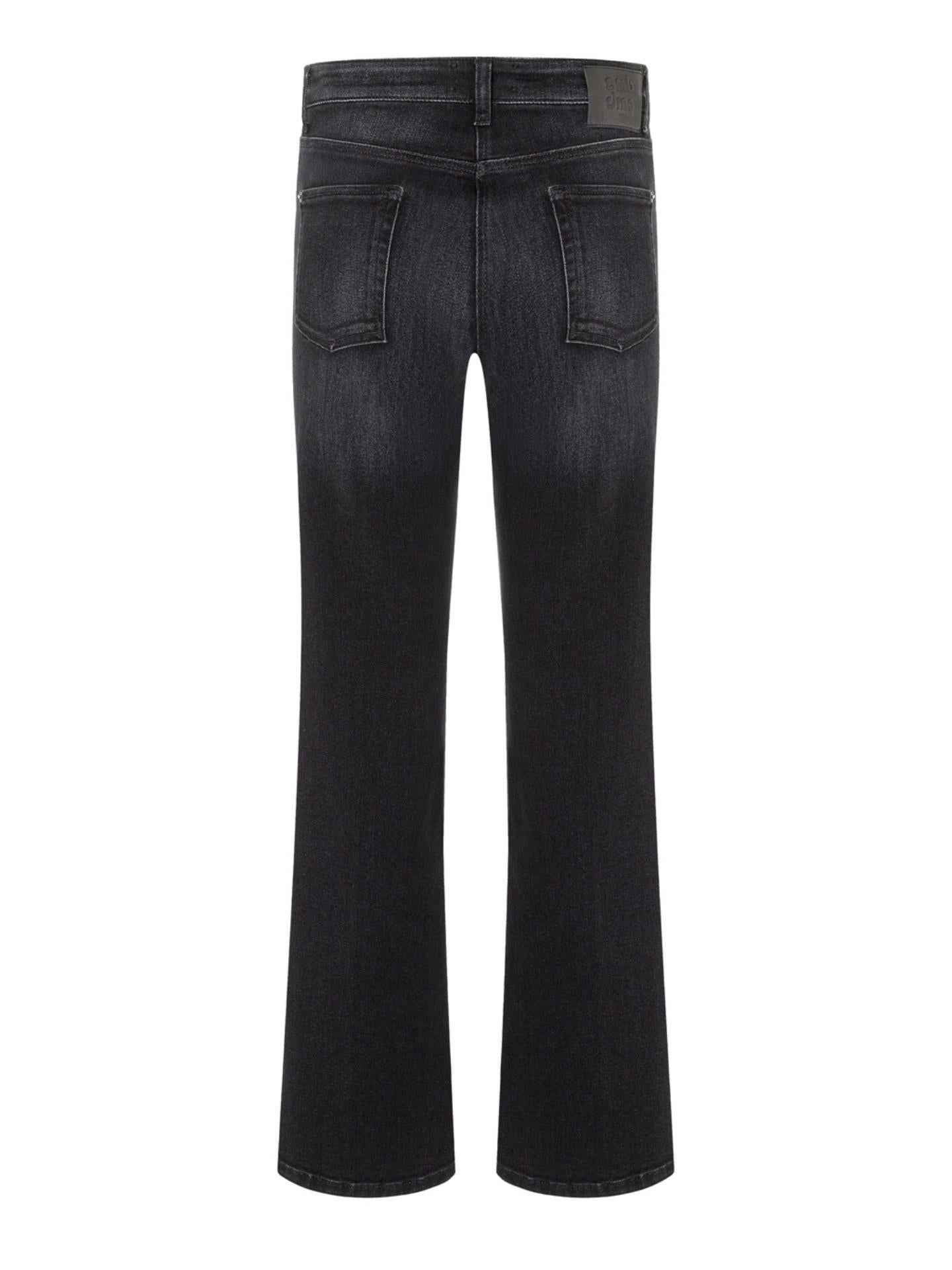 Paris Flared Washed Jeans