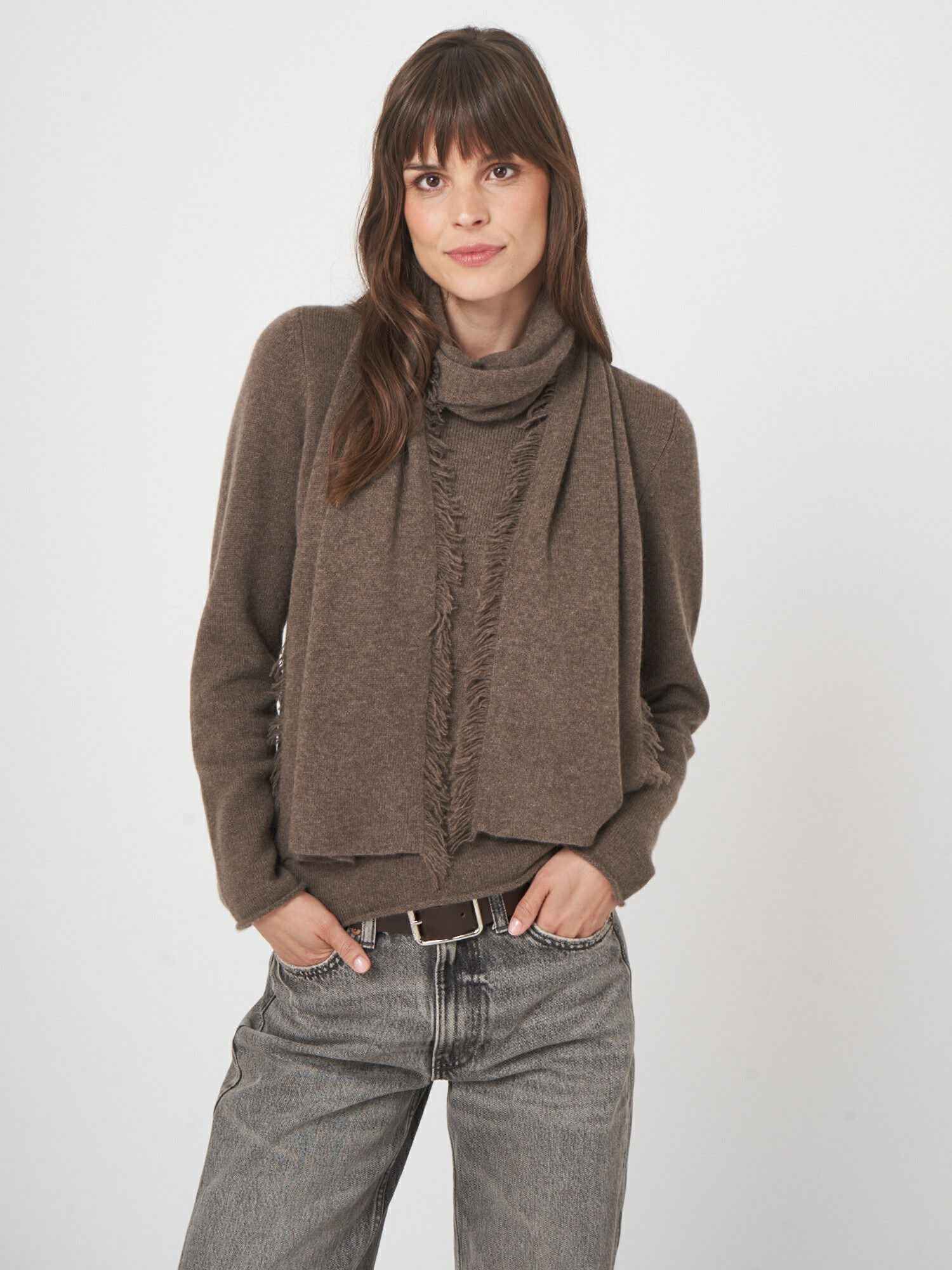 Fransad Scarf i Cashmere