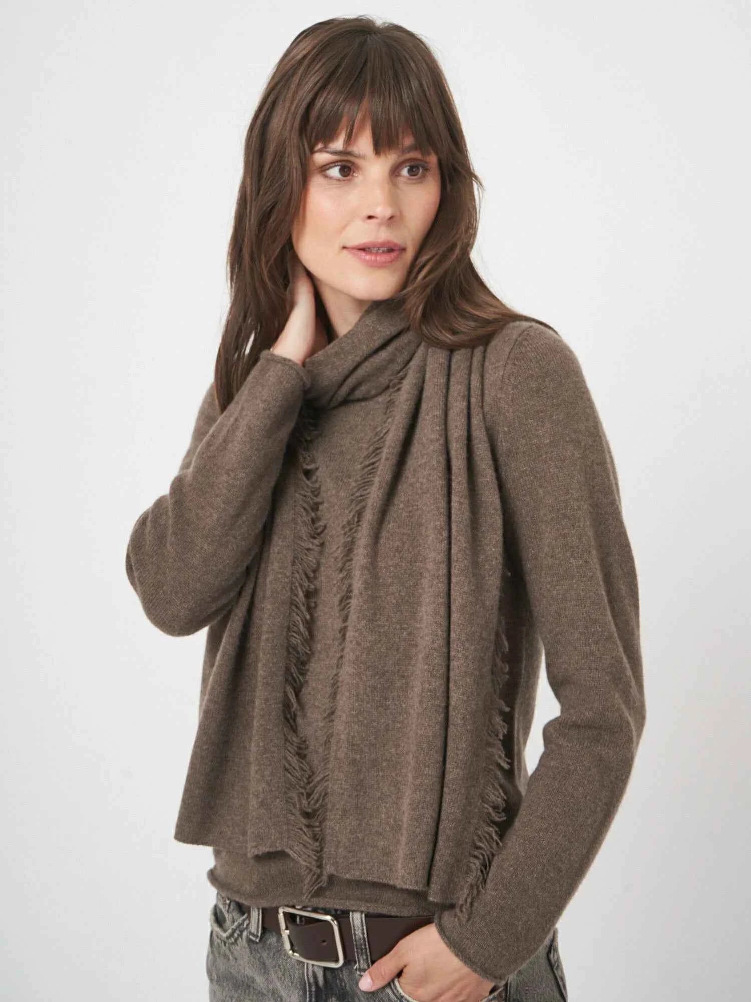 Fransad Scarf i Cashmere