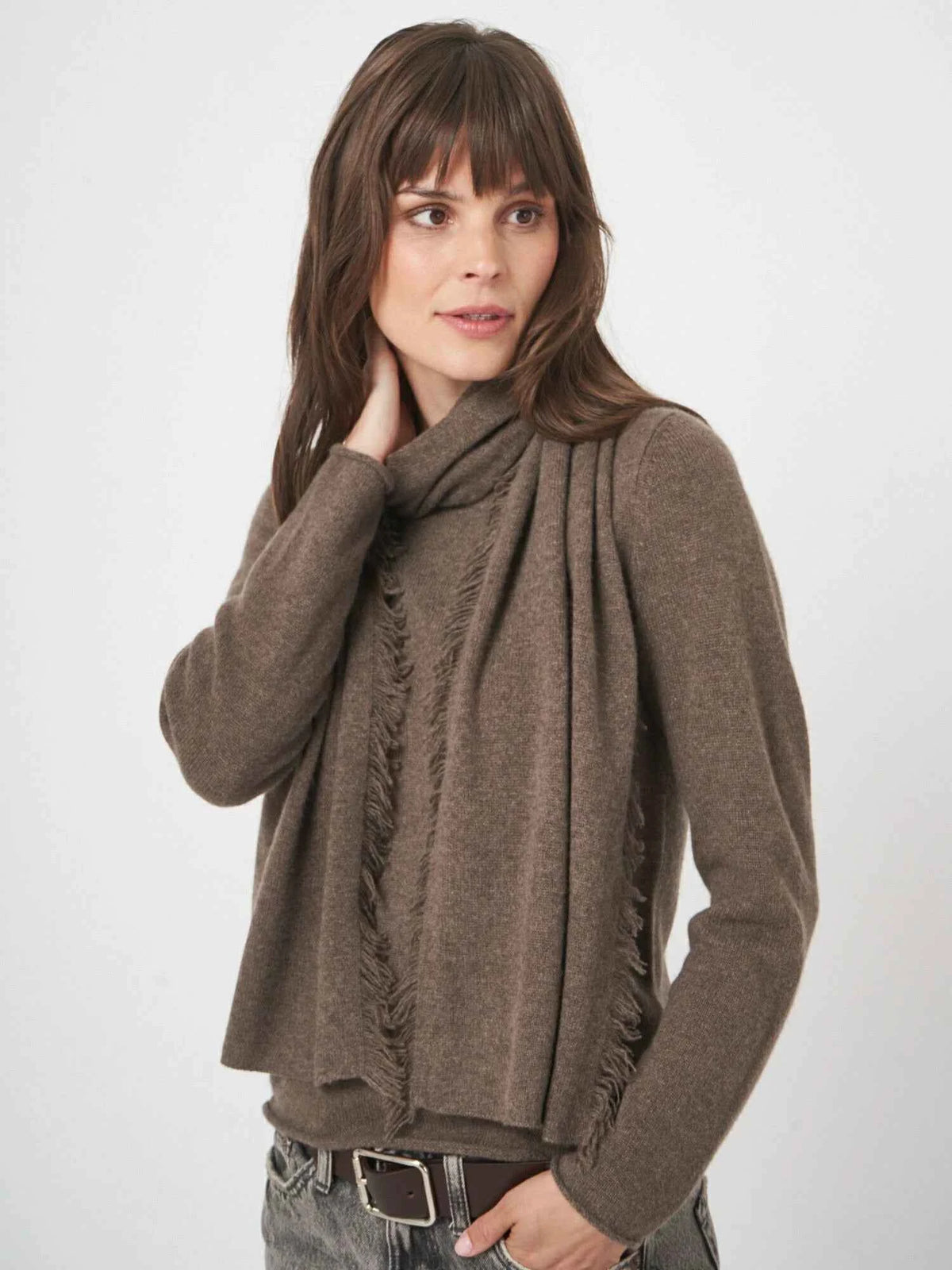 Fransad Scarf i Cashmere
