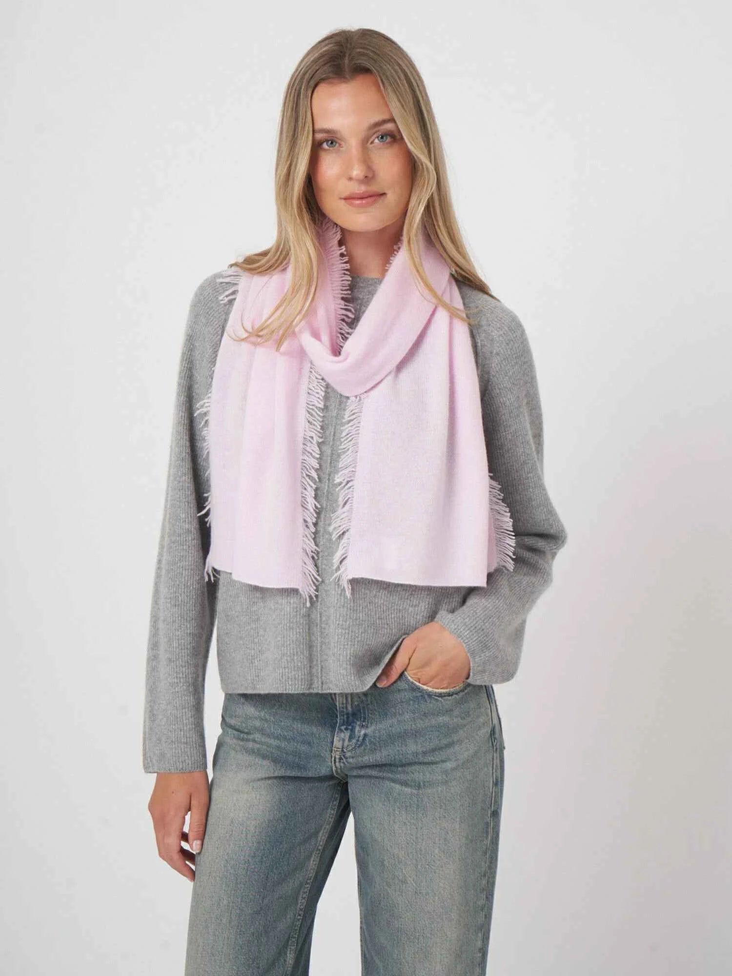 Fransad Scarf i Cashmere