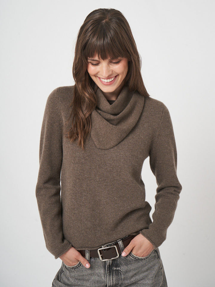 Stickad Bandana i Cashmere - Stenströms Store