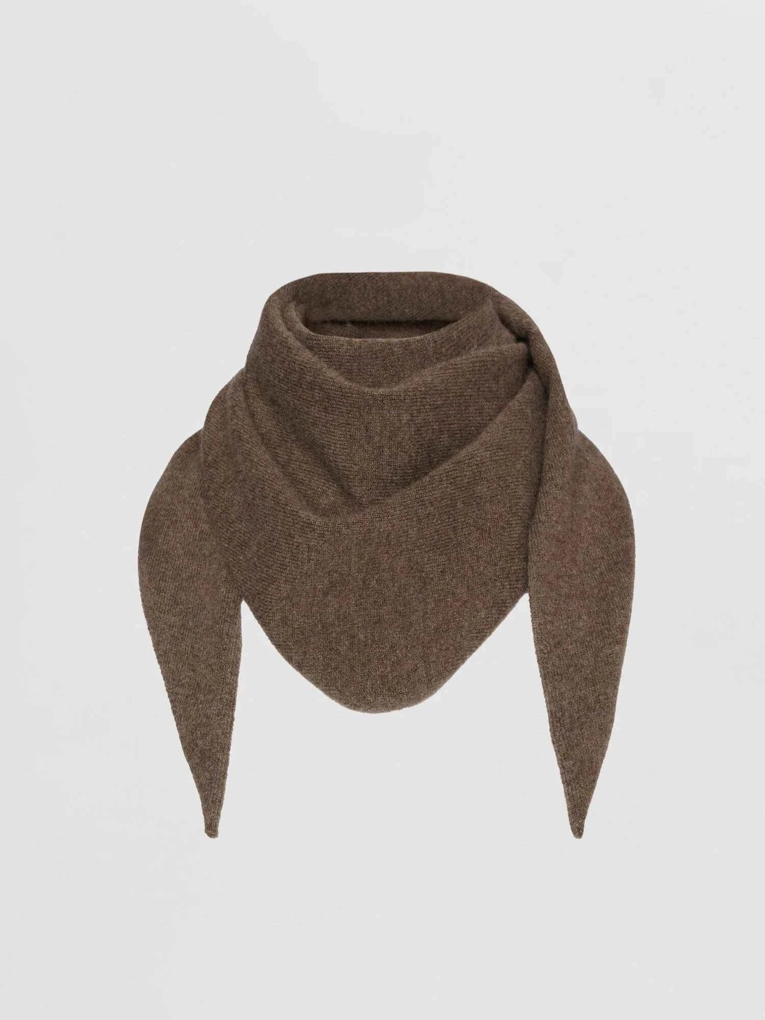 Stickad Bandana i Cashmere
