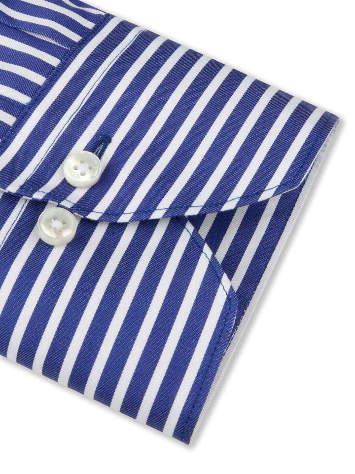 Regular Randig Twillskjorta (Kopia)